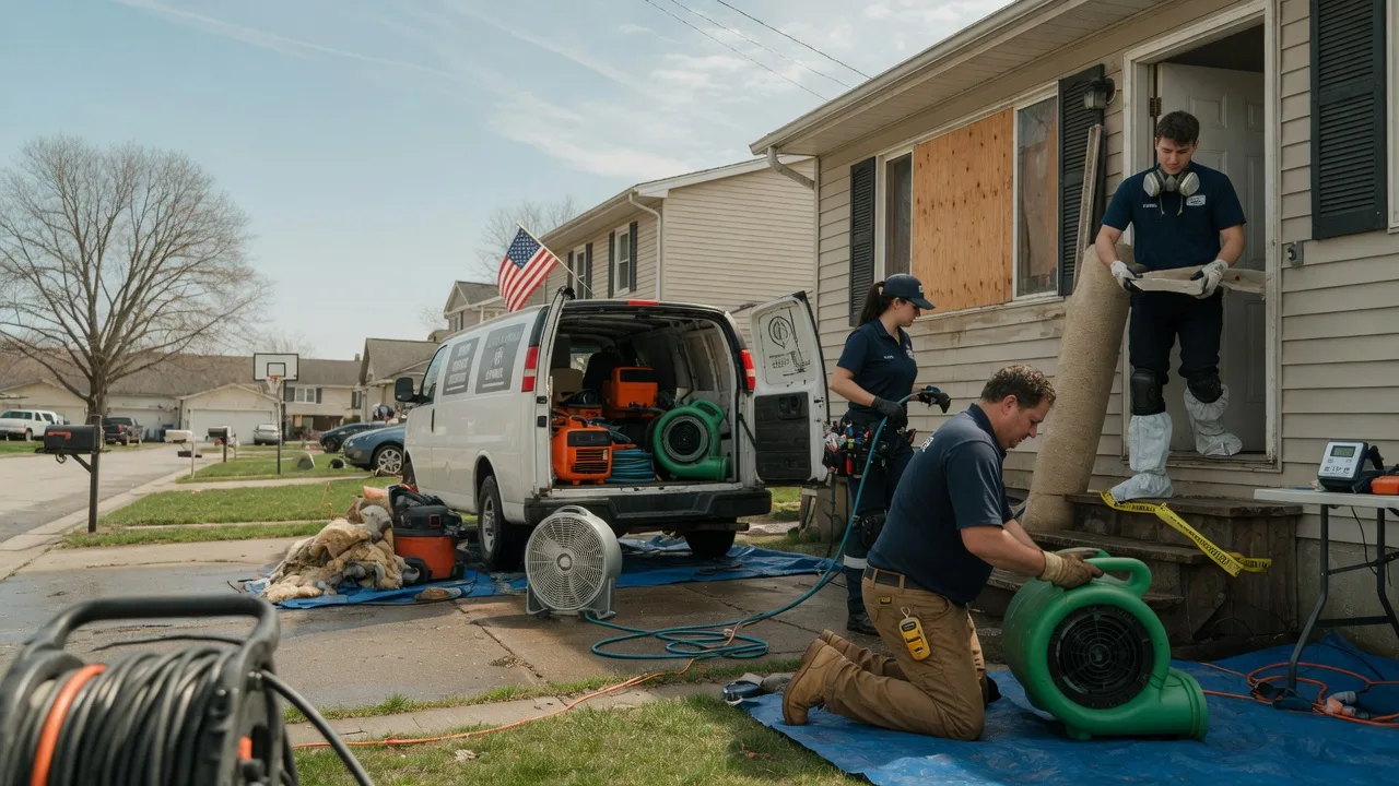 Water Damage Restoration in Basehor, KS near me